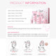 Facial Skin Care Set Skin Cleaning Sakura Skincare Set For Women Girls With Cleanser Toner Face Serum Cream Eye Cream