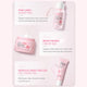 Facial Skin Care Set Skin Cleaning Sakura Skincare Set For Women Girls With Cleanser Toner Face Serum Cream Eye Cream