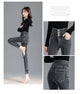 Thermal Winter Thick Fleece High-waist Warm Skinny Jeans Thick Women Stretch Button Pencil Pants Mom Casual Velvet Jeans