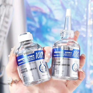 2pcs Hyaluronic Acid Facial Essence Deep Moisturizing Facial Skin Essence Korean Skin Care Products Reduces Dry Skin