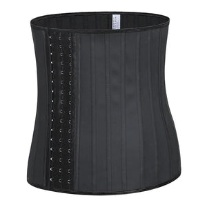 OUZEY 25 Bones Latex Waist Trainer Corset Underbust Cincher Slimming Belt Girdle Shapewear Women Enhancer Tummy Control Belly