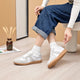 AIYUQI Women's Sneakers 2024 New Genuine Leather Ladies Moral Training Shoes Casual Spring Flat Shoes Women