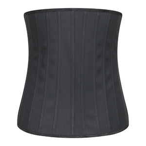 OUZEY 25 Bones Latex Waist Trainer Corset Underbust Cincher Slimming Belt Girdle Shapewear Women Enhancer Tummy Control Belly