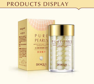 2pcs BIOAQUA Pure Pearl Face Cream Moisturizing Skin Firming Hydrating Facial Cream Beauty Health Skin Care