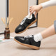 AIYUQI Women's Sneakers 2024 New Genuine Leather Ladies Moral Training Shoes Casual Spring Flat Shoes Women