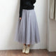 Half Length Skirt Spring and Autumn Three-layer Mesh Skirt Pettiskirt Long Princess Skirt Large Swing Skirt