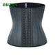 OUZEY 25 Bones Latex Waist Trainer Corset Underbust Cincher Slimming Belt Girdle Shapewear Women Enhancer Tummy Control Belly