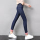 2023 Women Thermal Jeans Winter Snow Warm Plush Stretch Jeans Lady Skinny Thicken Fleece Denim Long Pants Retro Pencil Trousers