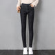 2023 Women Thermal Jeans Winter Snow Warm Plush Stretch Jeans Lady Skinny Thicken Fleece Denim Long Pants Retro Pencil Trousers