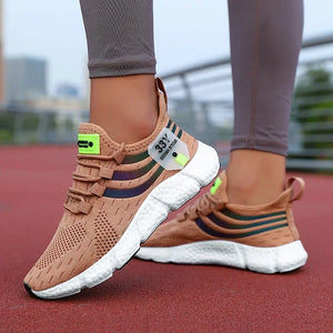 Women Vulcanized Shoes Sneakers Lightweight Summer Woman Casual Sports Shoes Breathable Jogging Trainers Walking Tenis Shoes