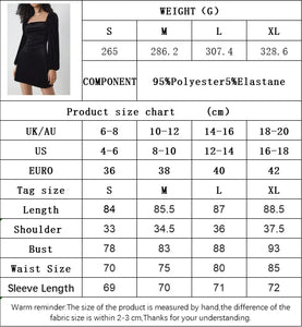 New sexy mini dress for women elegant fall black solid color long sleeve velvet sheath dress Club Elegant  Party Dresses Female