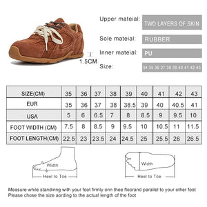 AIYUQI Women Sneakers New Genuine Leather Retro German Training Shoes Women Winter Velvet Fur Flat Casual Shoes Women