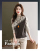 Half Turtleneck Sweater for Women Autumn Winter 2024 New Mother's Wear with Jacquard Casual Loose Pullover Top Bottoming