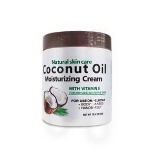 300g/10.58fl.oz Natural Coconut Oil Organic Premium Cold Pressed Repair Dry Skin Hair Care Body Massage Moisturizing Cream