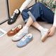 AIYUQI Women's Sneakers 2024 New Genuine Leather Ladies Moral Training Shoes Casual Spring Flat Shoes Women