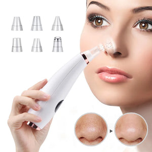 Electric Blackhead Remover Vacuum Acne Cleaner Black Spots Removal Facial Deep Cleansing Pore Cleaner Machine Skin Care Tools